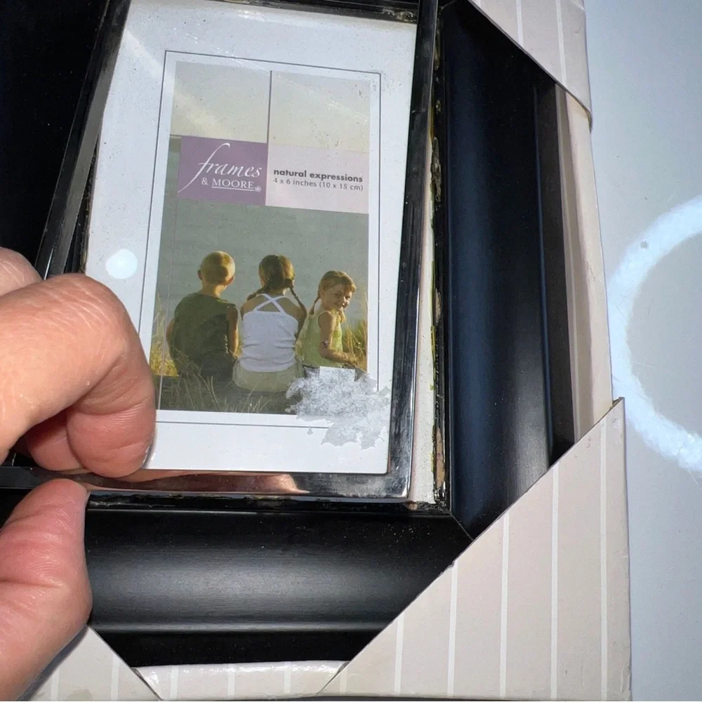 Fetco Brown 6 X 4 Friends 3 Photo Accent Collage Frame